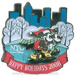 NYC Holidays Pin