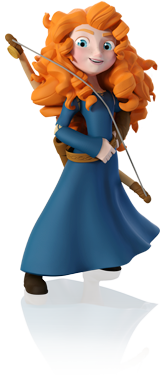 Merida Disney INFINITY render