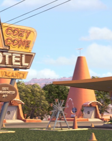 cozy cone motel cars