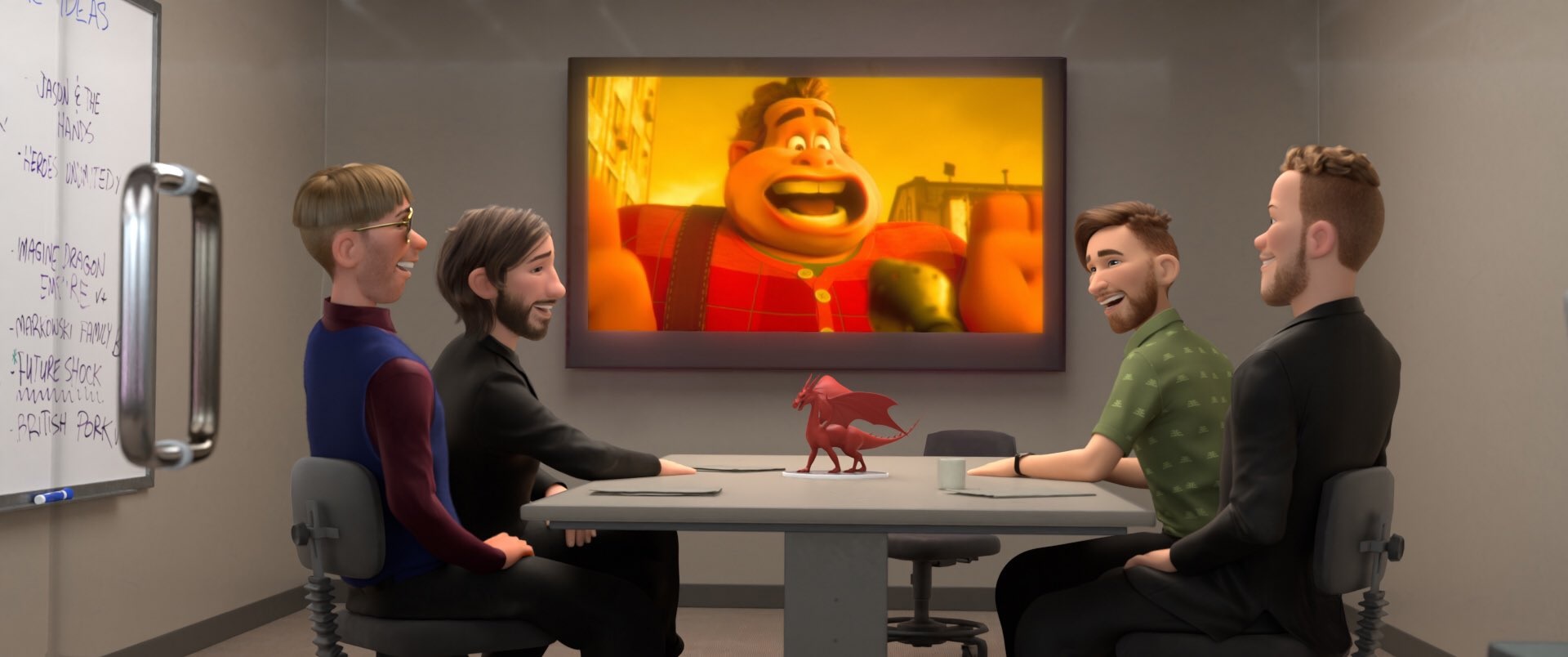 Image - Imagine Dragons in Ralph Breaks the Internet.jpg | Disney Wiki