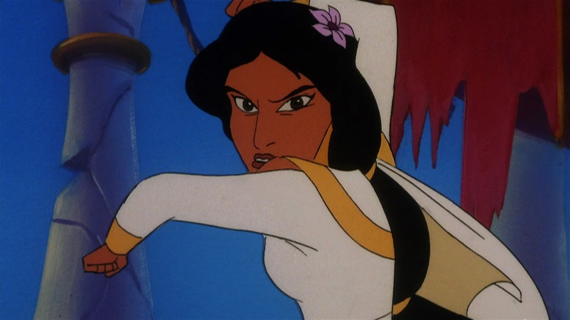 Image Disneys Aladdin Kot Jasmines Angry Punch Disney Princess Wiki Fandom
