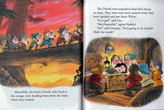 snow white picture story pdf