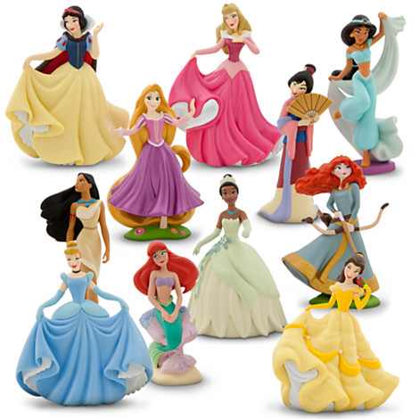 image disney princess all 11 princesses figurines jpg disney