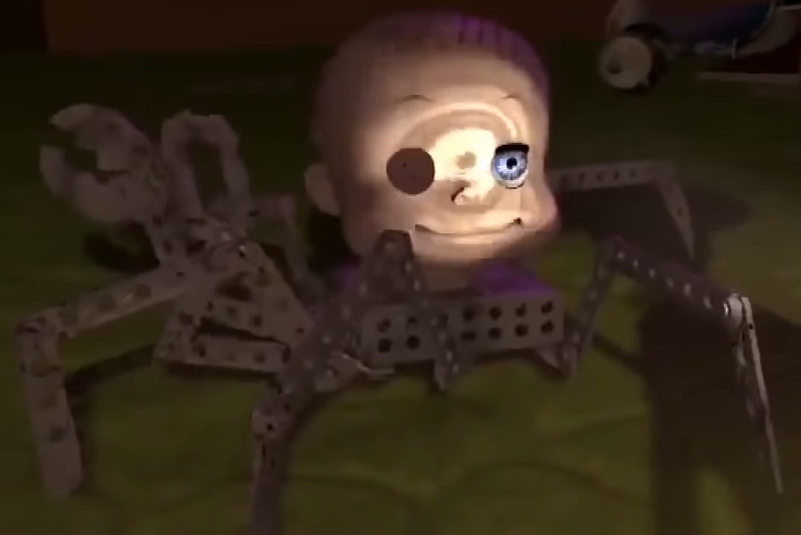 toy story creepy spider doll
