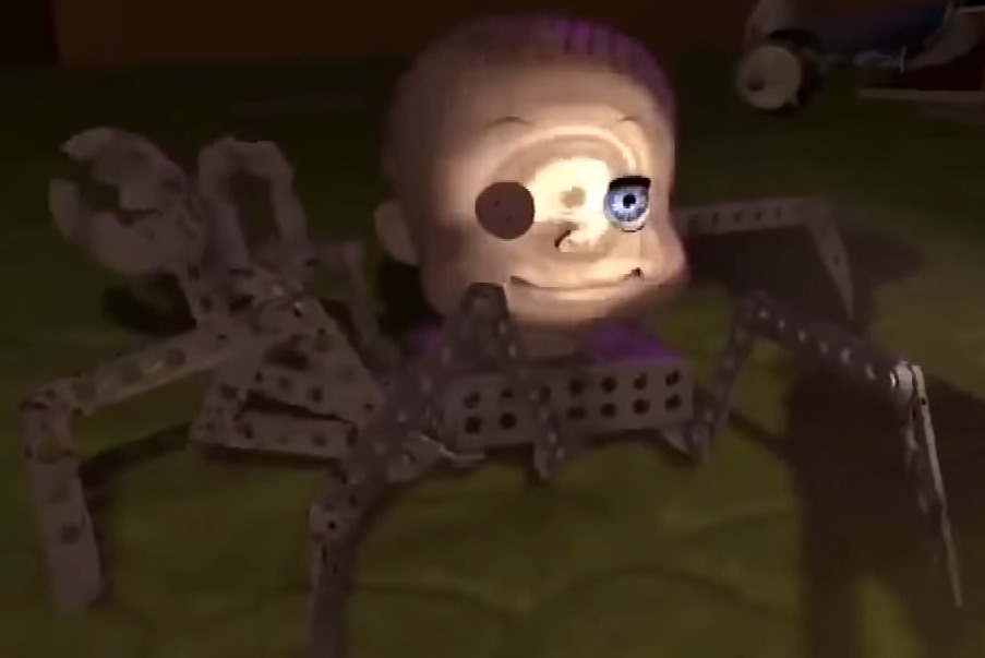 creepy baby toy story