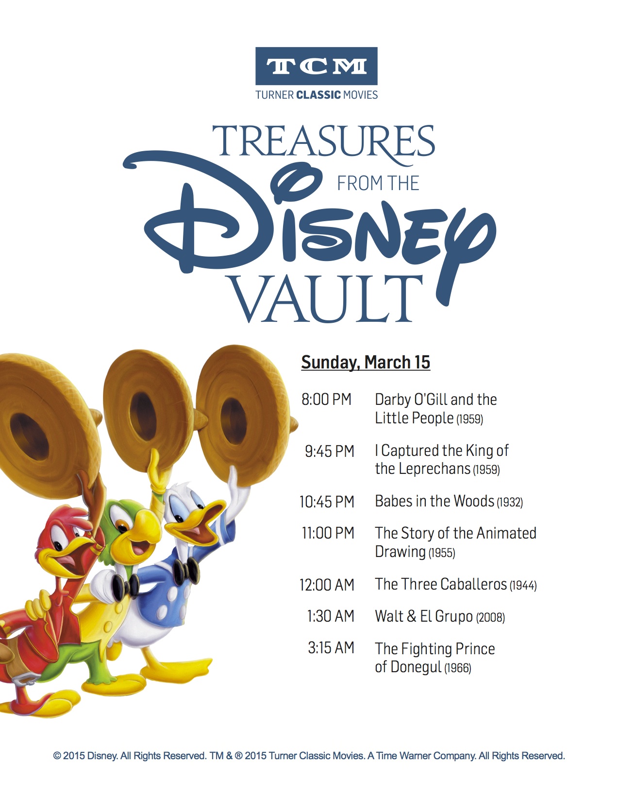Image Treasures from The Disney Vault Schedule.jpg Disney Wiki
