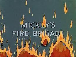 Mickey's fire brigade