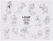 Louie modelsheet