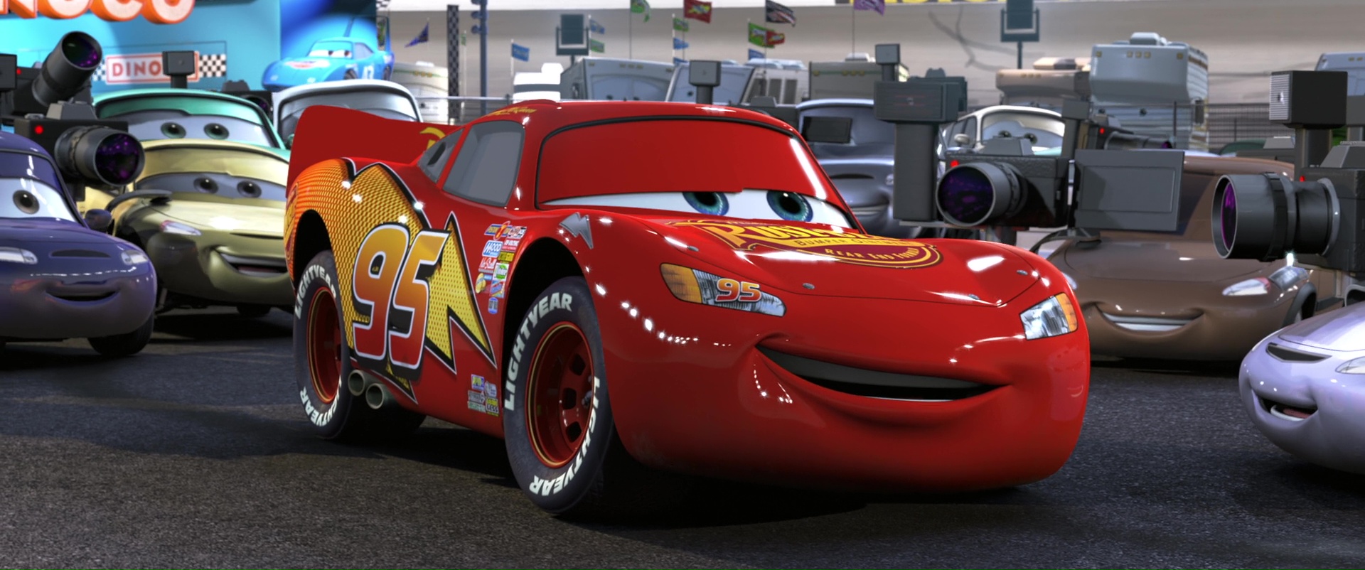 lightning mcqueen racing car