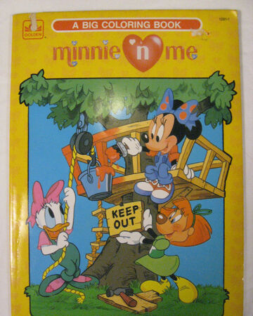 Minnie N Me A Big Coloring Book Disney Wiki Fandom