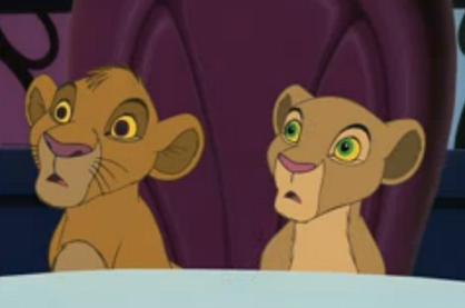Simba and Nala shocked