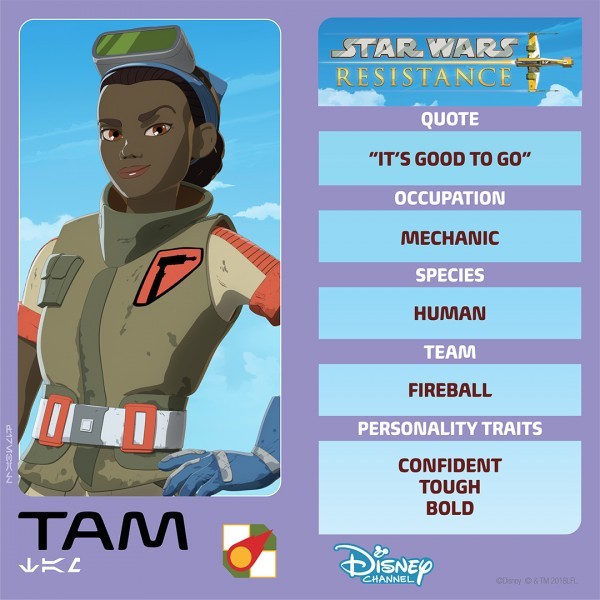Image result for tam star wars resistance
