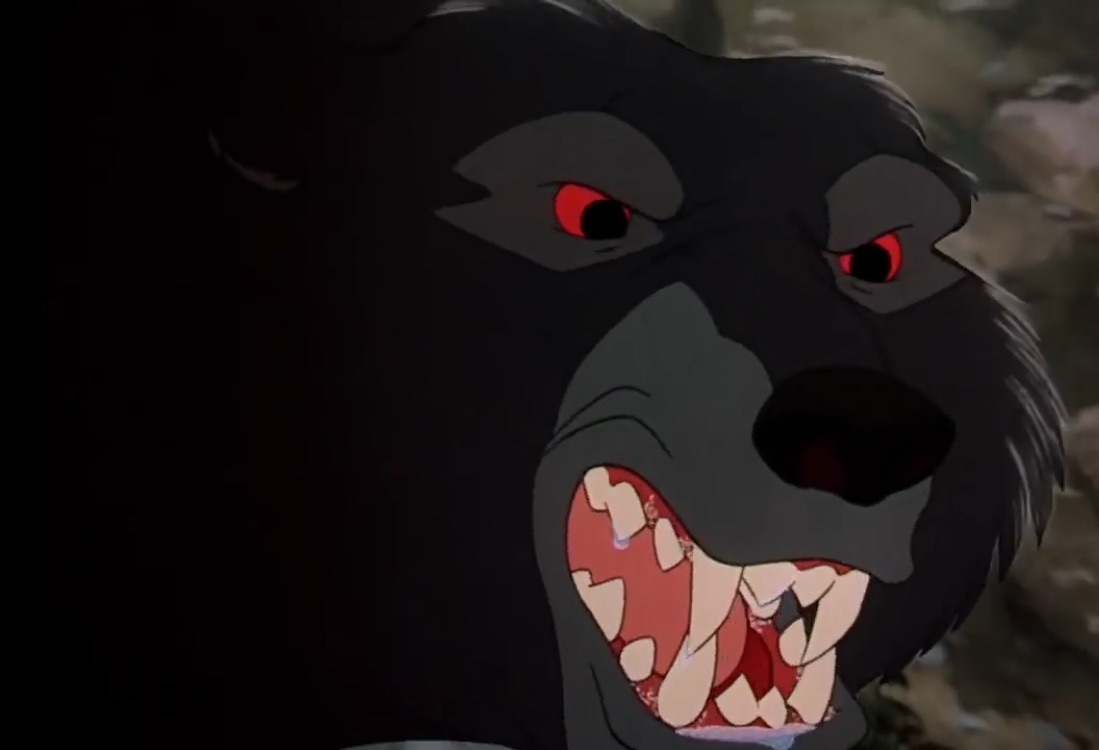 Scary Grizzly Bear Cartoon Bear