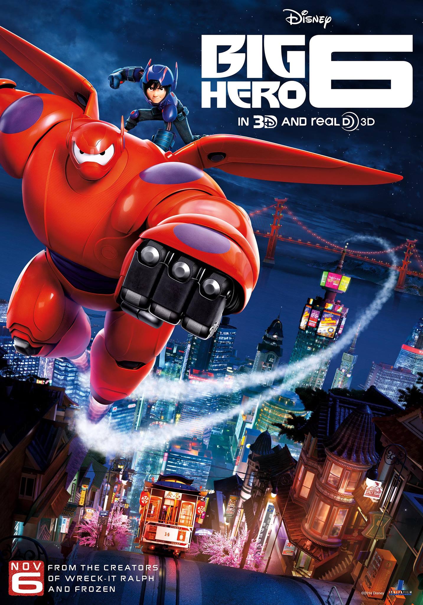 Image result for Big Hero 6 2014
