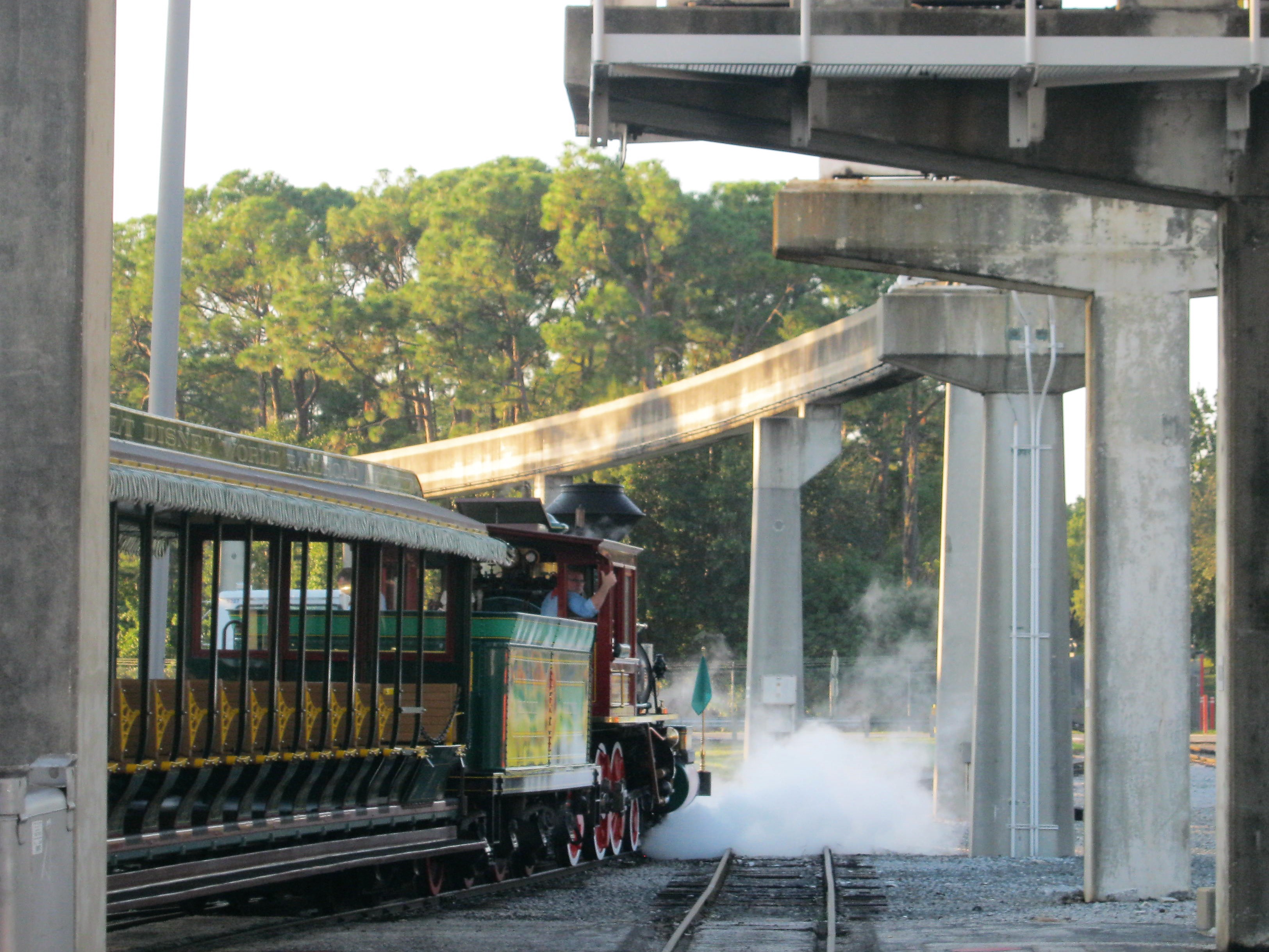 walt disney world resort railroad train set instructions