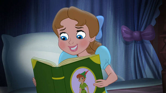 Wendy Darling Disney Wiki Fandom - bouncing bumble queen jake the neverland pirate roblox