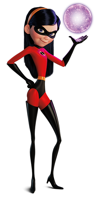 The Incredibles | Violet Parr w/Supersuit Minecraft Skin