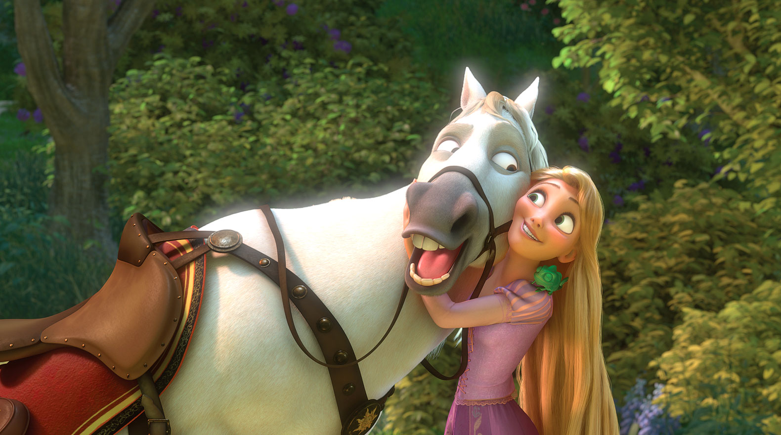 disney princess maximus ride on horse