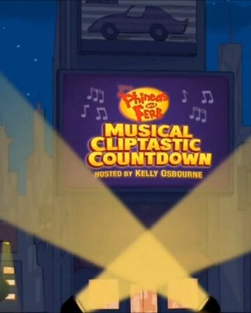Wallpaper Phineas And Ferb Musical Cliptastic Countdown Hosted By Kelly For iPhone Free