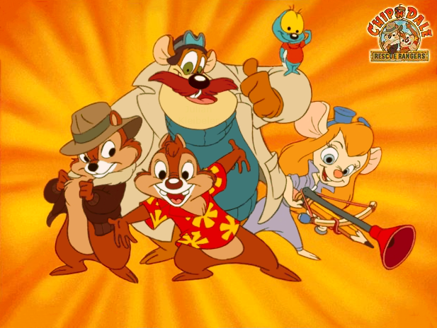 Image result for chip n dale rescue rangers