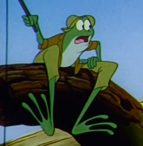 walt disney frog