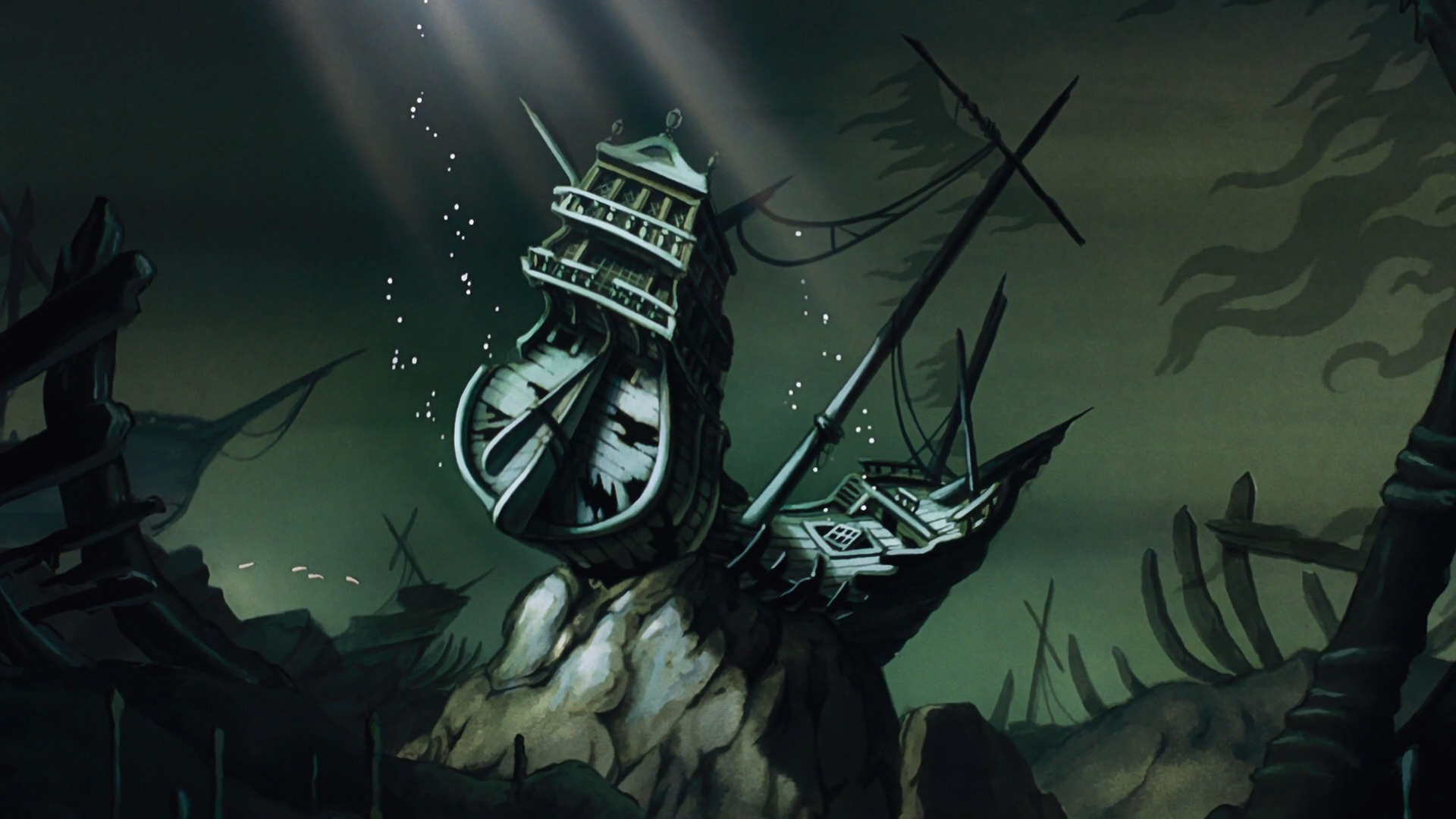 The Sunken Treasure Ship Disney Wiki Fandom Powered By Wikia