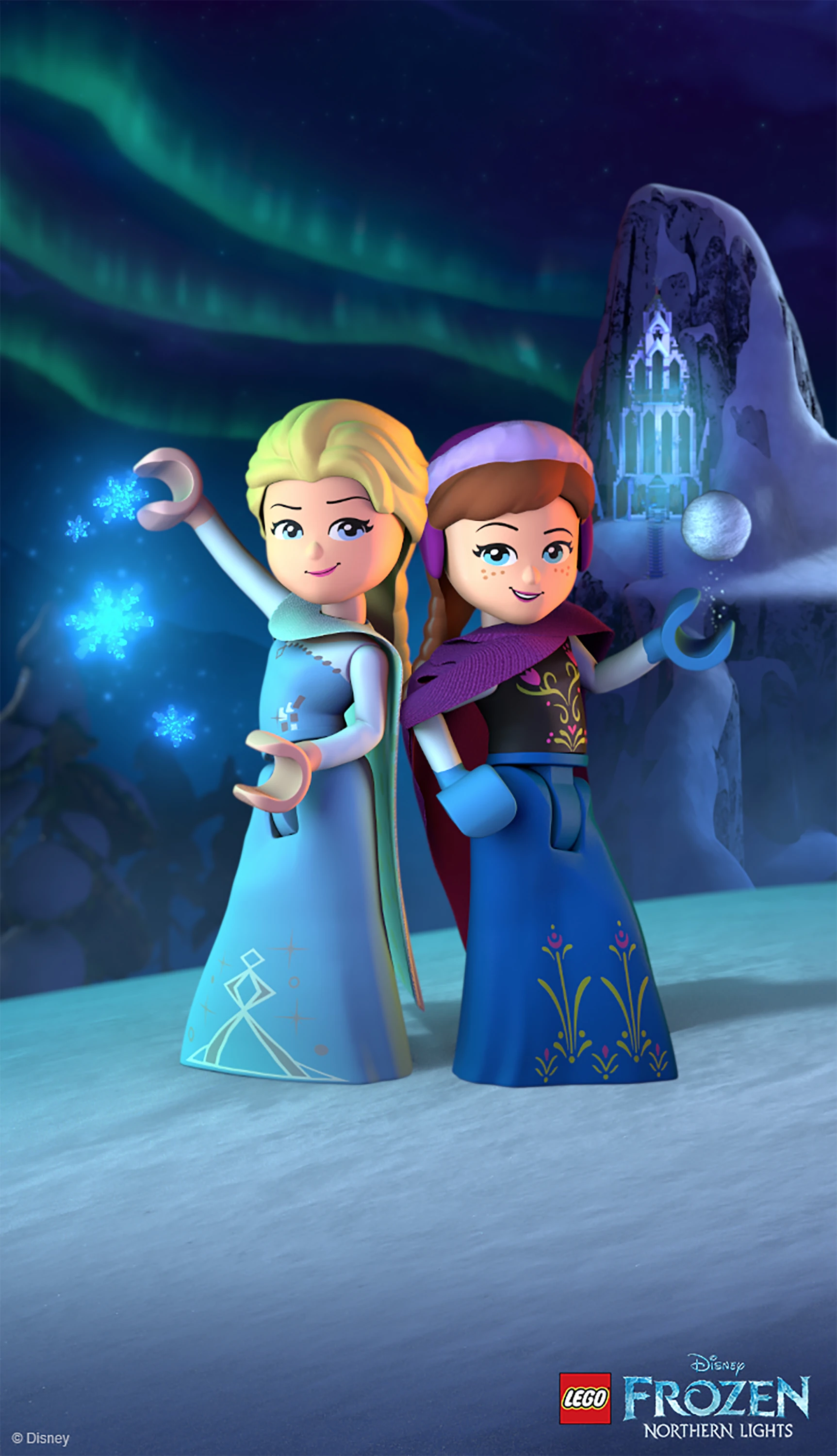 disney frozen northern lights anna