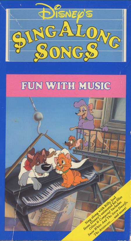 disney sing along songs fun with music vhs opening