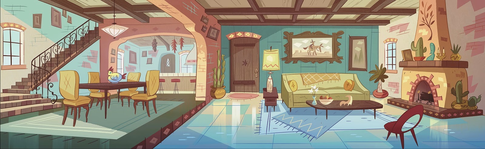 Image - Diaz Living Room.jpg | Disney Wiki | FANDOM powered by Wikia