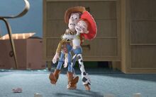 toy story woody meets jessie