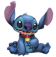Disney Stitch transparent