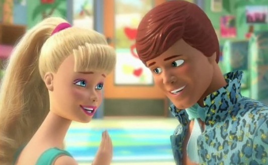 barbie and ken first kiss