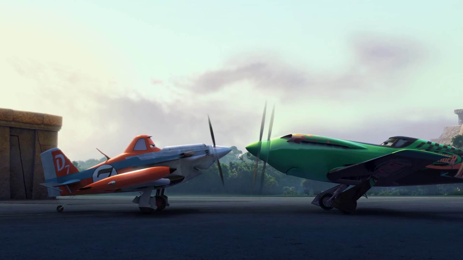 disney planes racing dusty
