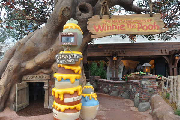The Many Adventures Of Winnie The Pooh Attraction Disney Wiki