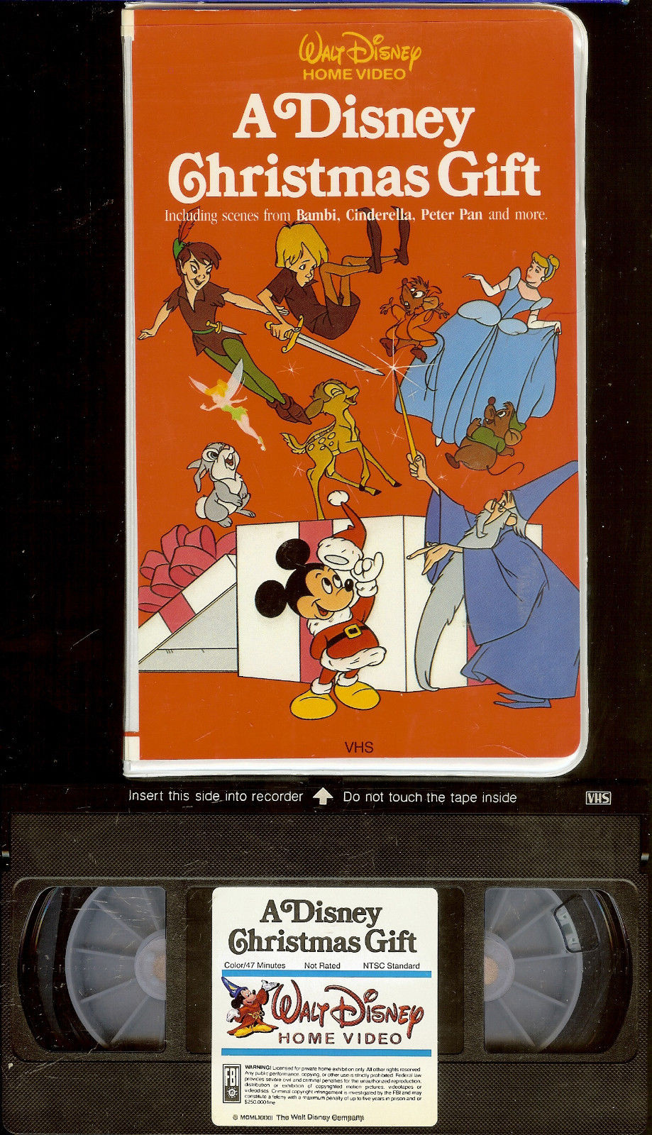 Image A Disney Christmas Gift VHS Front.JPG Disney