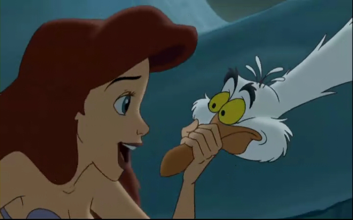 Image Ariel And Scuttlejpg Disney Wiki FANDOM Powered By Wikia