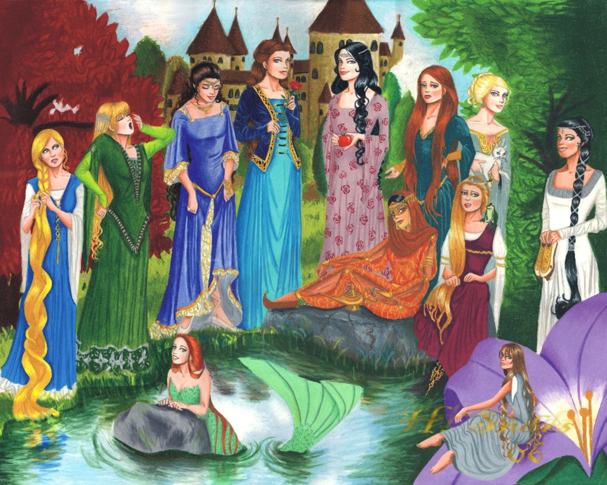 Fairy Tale Characters Names ~ Tale Fairy Education Character Games Name