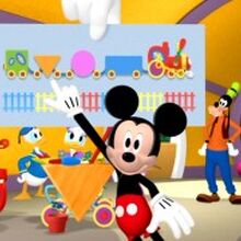 mickey choo choo express toy