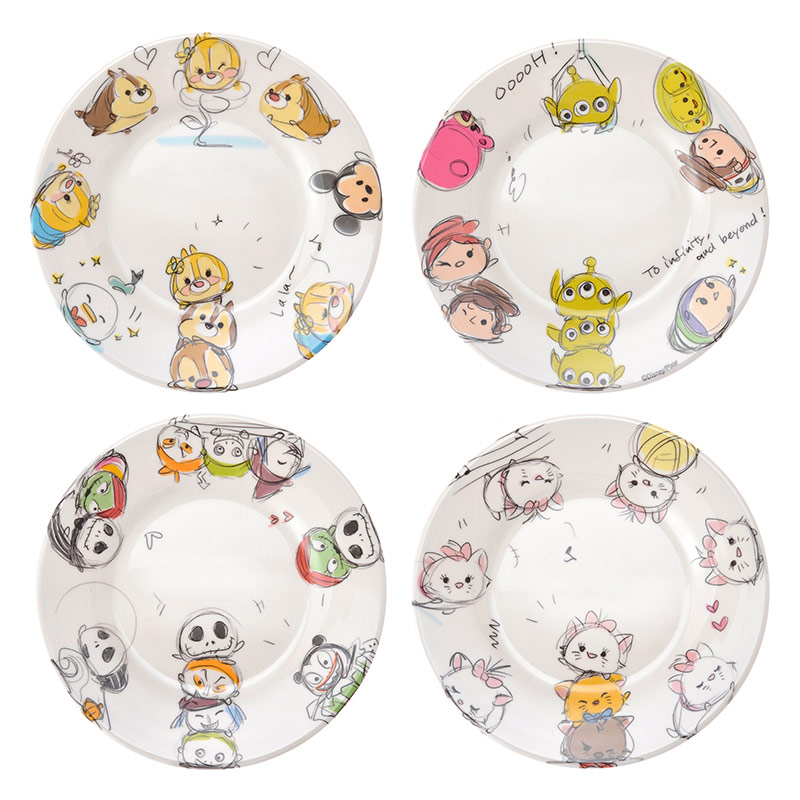 image tsum tsum plate set jpg disney wiki fandom powered by wikia