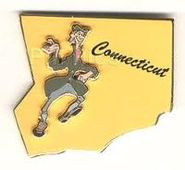 Ichabod Connecticut Pin