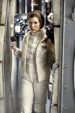 Leia in The Empire Strikes Back