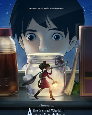 The Secret World Of Arrietty Disney Wiki Fandom