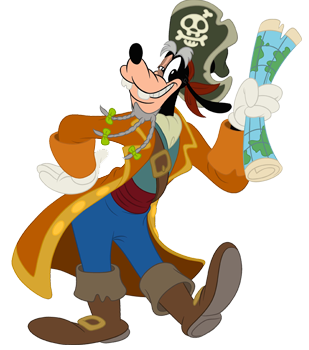 goofy pirate hat