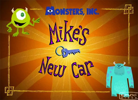 monsters inc new car