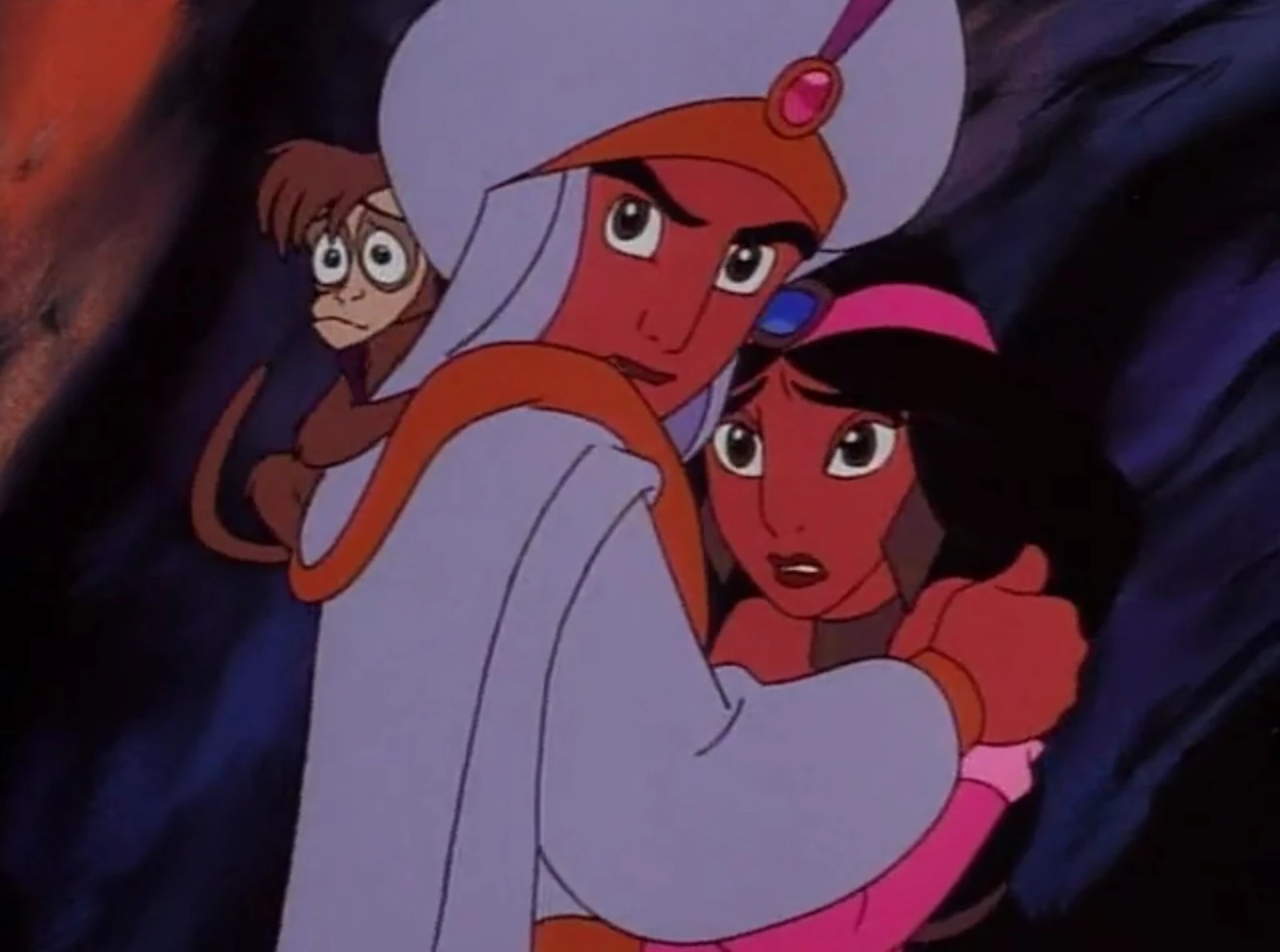 Image Aladdin Protects Jasmine 2.jpg Disney Wiki FANDOM powered