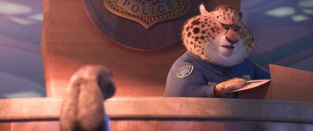 Image - Clawhauser relocating.jpg | Disney Wiki | FANDOM powered by Wikia