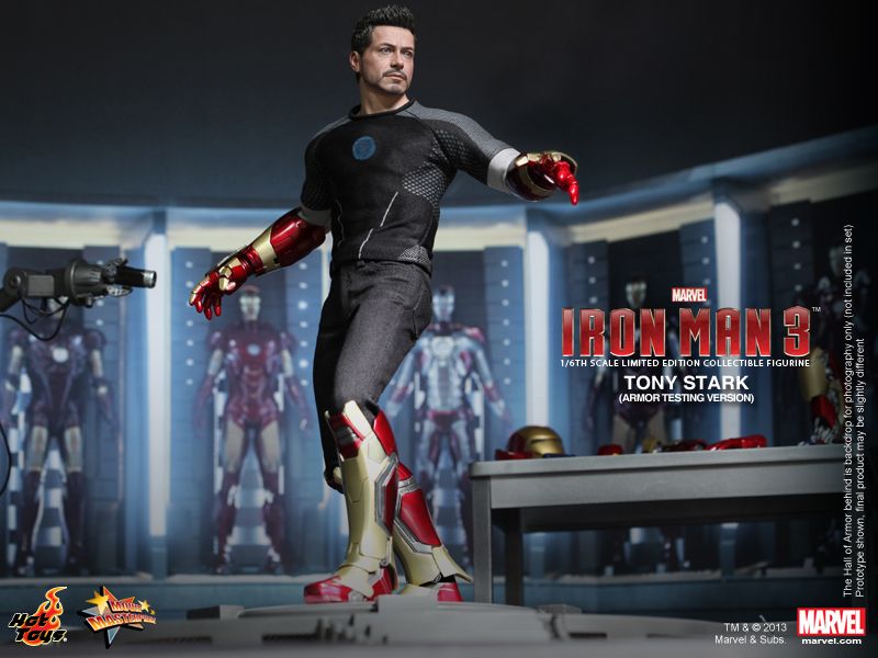 hot toys iron man tony stark