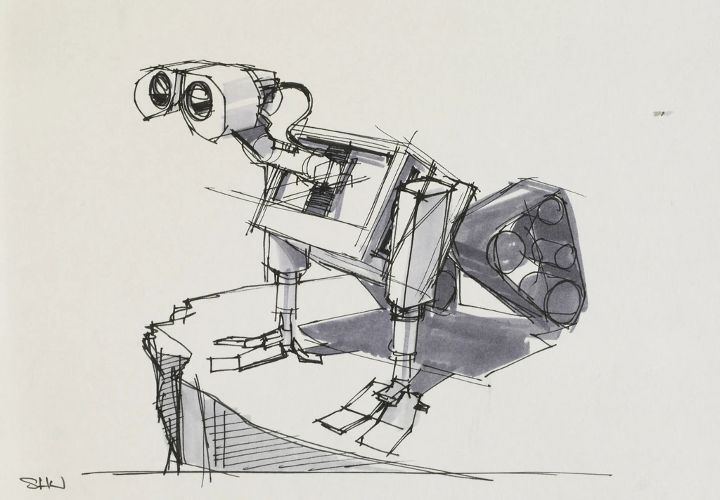 Image WALLE concept drawing 3.jpeg Disney Wiki FANDOM powered by
