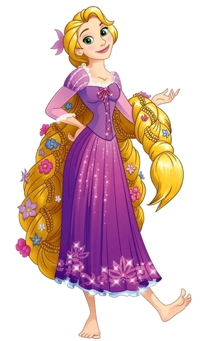 Image - Flower haired Rapunzel.png | Disney Princess Wiki | FANDOM