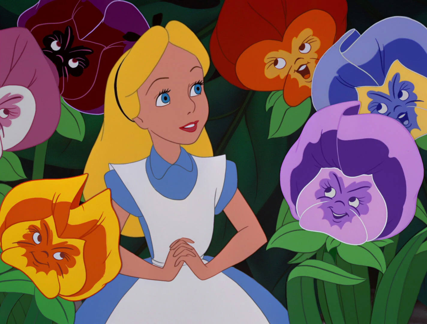 Image - Alice and The Flowers.png | Disney Wiki | FANDOM powered by Wikia